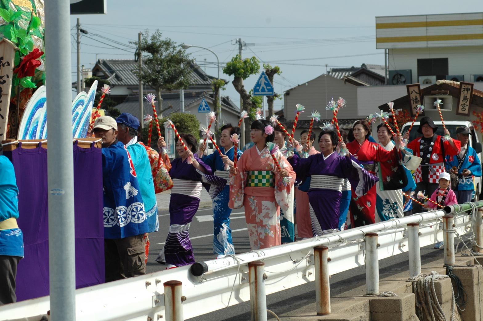 【宇久島】神島神社例大祭(おくんち)-2