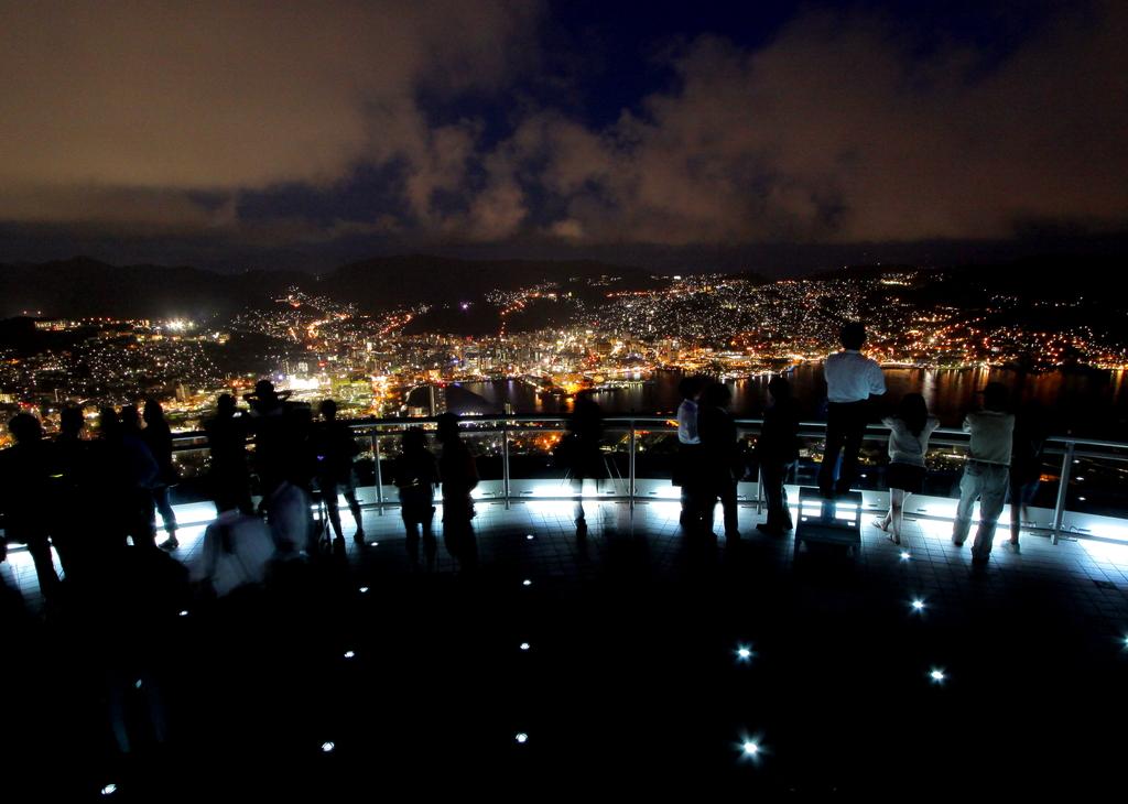 稲佐山展望台「夜景見学ツアー」-0