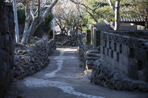 Remains of Villages on Nozaki Island / Sites du villages dans l’île de Nozaki-3