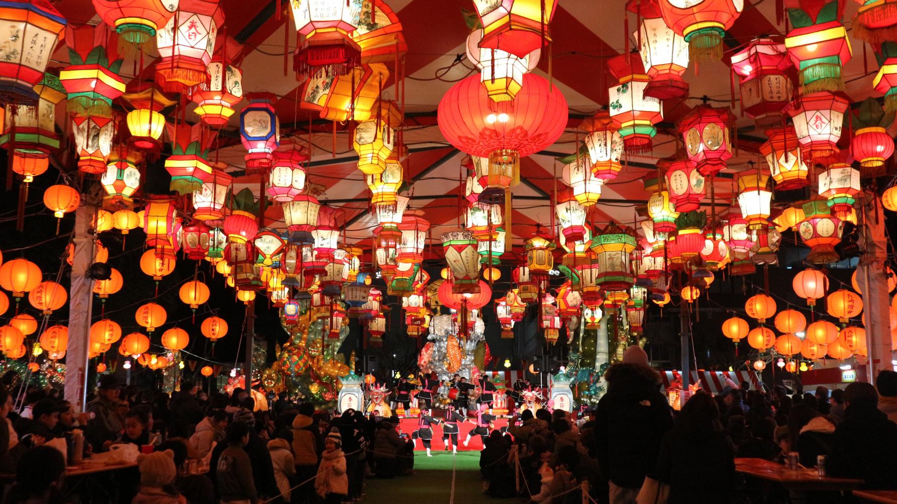 【長崎ランタンフェスティバル】中央公園会場-1