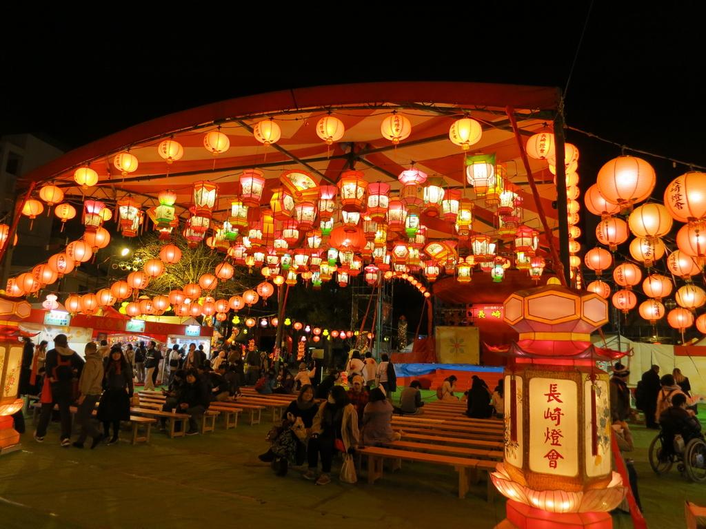 【長崎ランタンフェスティバル】中央公園会場-1