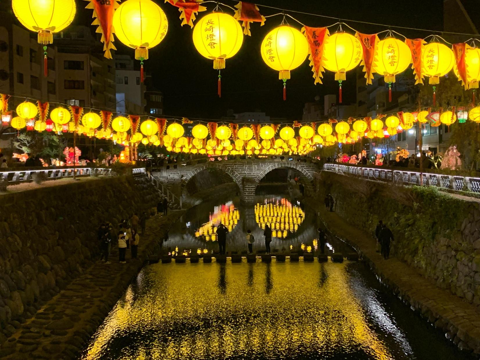 【長崎ランタンフェスティバル】中島川公園会場-1
