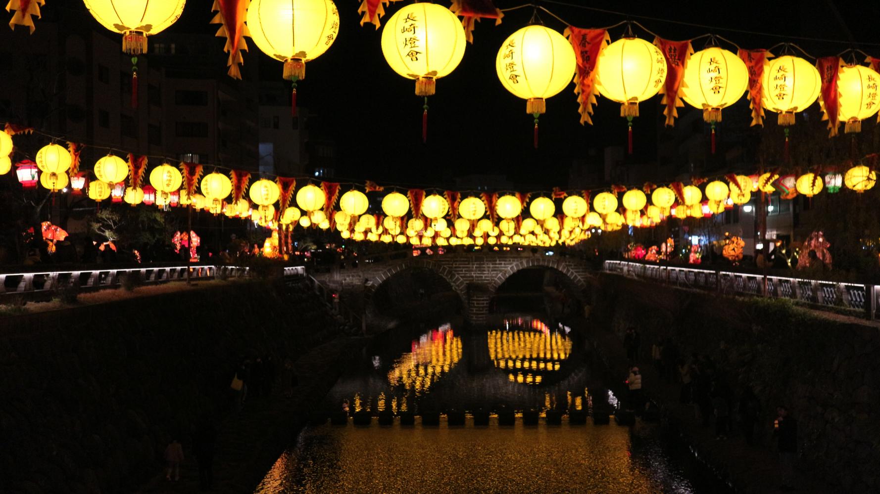 【長崎ランタンフェスティバル】中島川公園会場-1