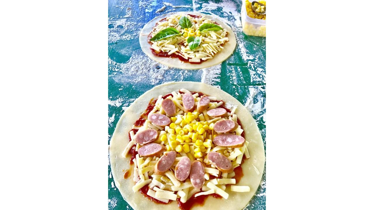 五島の食材を使った石釜ピザ焼き体験-4