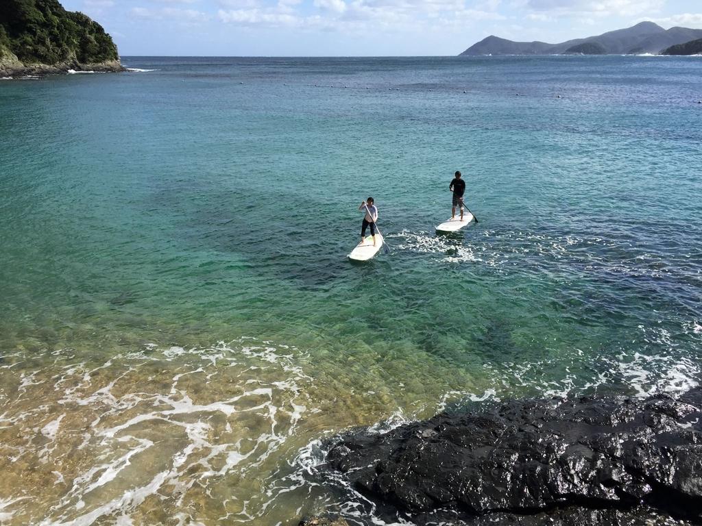 国境の海を満喫　SUP＆ダイビング-1