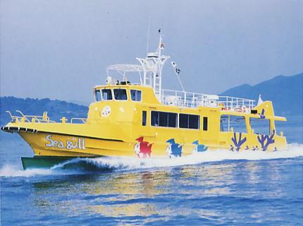 グラスボート「シーガル」竹の子島周遊コース-1