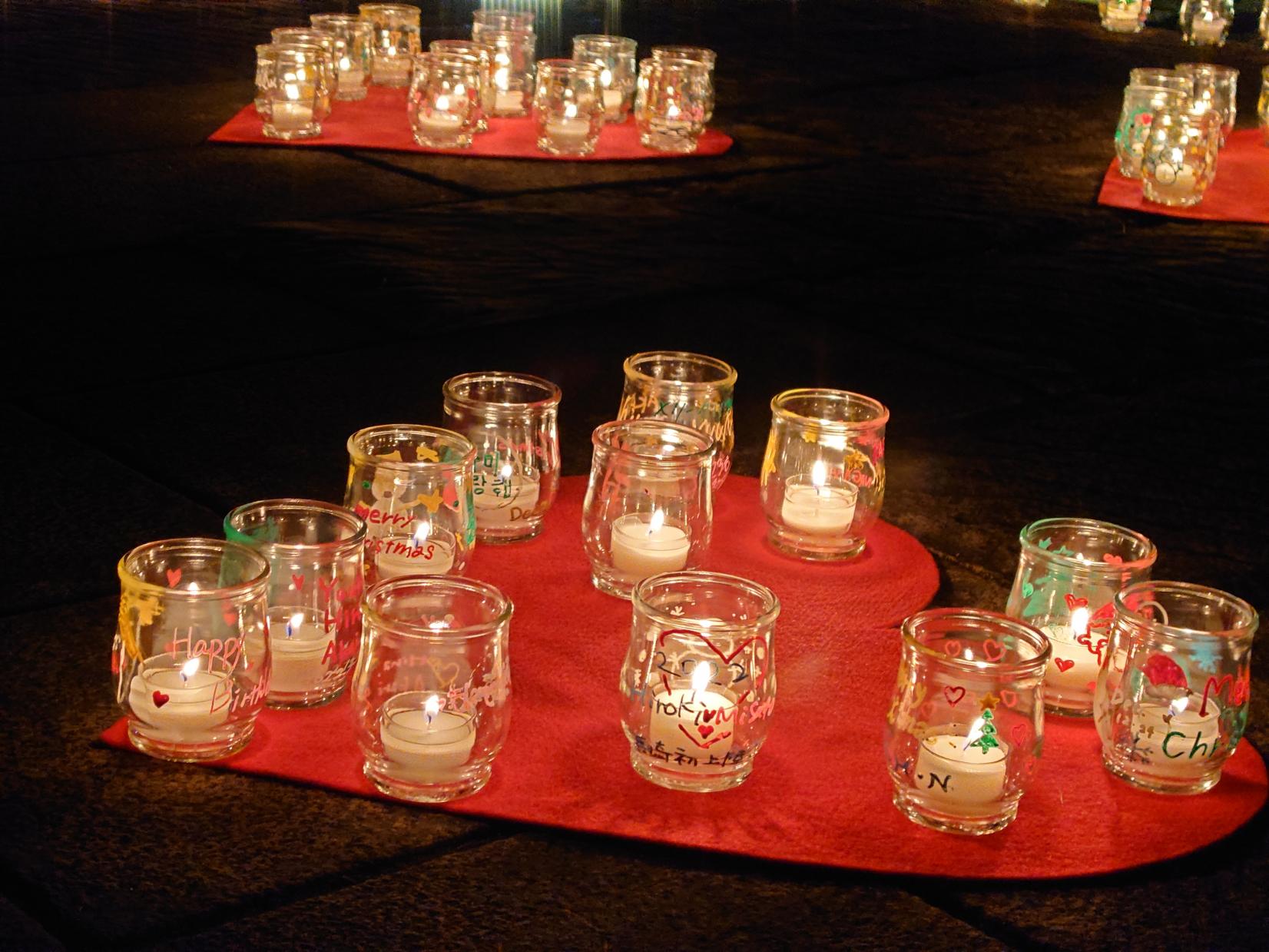 グラバー園　ハートキャンドルイベント-1