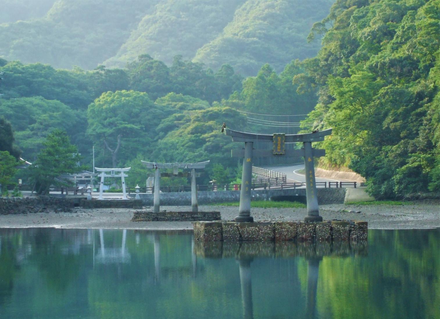 【第1天】和多都美神社-1