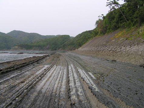 網代の漣痕と洗濯岩-1