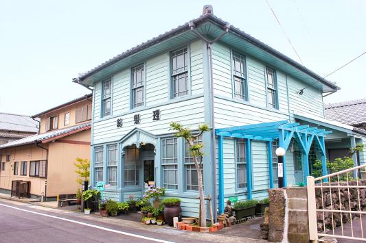 青い理髪館-0
